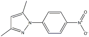 3,5-dimethyl-1-(4-nitrophenyl)-1H-pyrazole Struktur