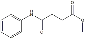 methyl 4-anilino-4-oxobutanoate Struktur