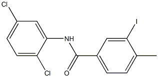 N-(2,5-dichlorophenyl)-3-iodo-4-methylbenzamide Struktur