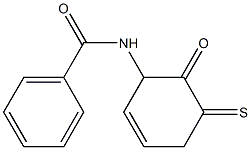 N-(2-oxotetrahydro-3-thiophenyl)benzamide Struktur