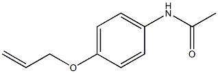 N-[4-(allyloxy)phenyl]acetamide Struktur