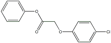 phenyl 2-(4-chlorophenoxy)acetate Struktur