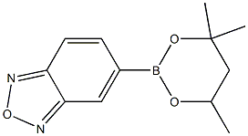 5-(4,4,6-Trimethyl-1,3,2-dioxaborinan-2-yl)-2,1,3-benzoxadiazole Struktur