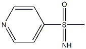 S-Methyl-S-(4-pyridinyl) sulfoximine ,85% Struktur