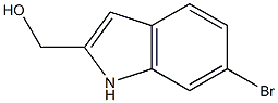 (6-Bromo-1H-indol-2-yl)methanol ,98% Struktur