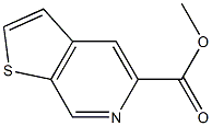 Thieno[2,3-c]pyridine-5-carboxylic acid methyl ester Struktur