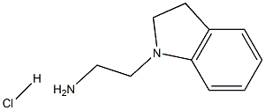 2-(2,3-dihydro-1H-indol-1-yl)ethanamine hydrochloride Struktur