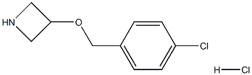 3-[(4-chlorobenzyl)oxy]azetidine hydrochloride Struktur