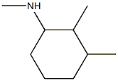 N,2,3-trimethylcyclohexanamine Struktur