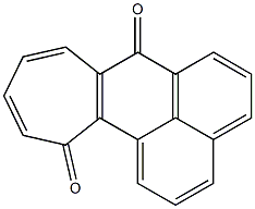 Cyclohepta[a]phenalene-7,12-dione Struktur