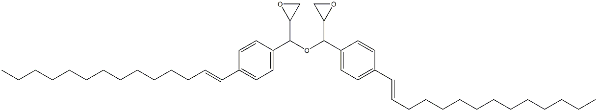 4-(1-Tetradecenyl)phenylglycidyl ether Struktur