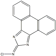 N-Chloro-2H-phenanthro[9,10-d]imidazol-2-imine Struktur