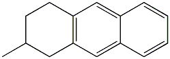 1,2,3,4-Tetrahydro-2-methylanthracene Struktur