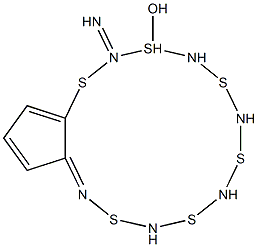 3,4,5,6,7,8-Hexahydro-3-hydroxy-2H-cycloheptathiazol-2-imine Struktur