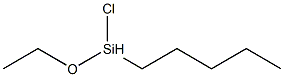 Chloro(ethoxy)pentylsilane Struktur