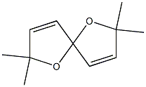 2,2,7,7-Tetramethyl-1,6-dioxaspiro[4.4]nona-3,8-diene Struktur