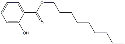 2-Hydroxybenzoic acid nonyl ester Struktur