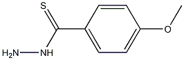 4-Methoxyphenylthiocarbonylhydrazine Struktur