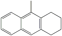 1,2,3,4-Tetrahydro-9-methylanthracene Struktur