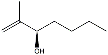 (3R)-2-Methyl-1-hepten-3-ol Struktur