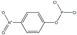 Dichlorophosphinous acid p-nitrophenyl ester Struktur