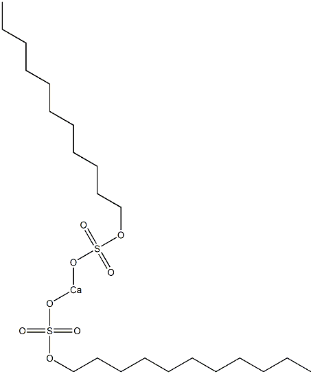 Bis(undecyloxysulfonyloxy)calcium Struktur