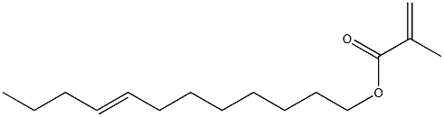 Methacrylic acid (8-dodecenyl) ester Struktur