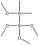 1,1,1,2-Tetramethoxy-2,2-dimethyldisilane Struktur