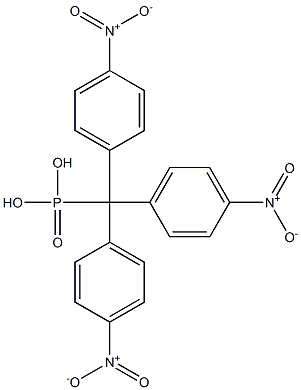 4,4',4''-Trinitrotritylphosphonic acid Struktur