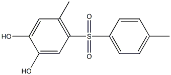 4-Methyl-5-tosylcatechol Struktur