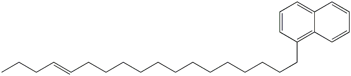 1-(14-Octadecenyl)naphthalene Struktur