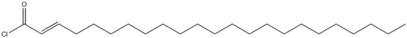 2-Tricosenoic acid chloride Struktur