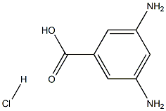 3,5-Diaminobenzoic acid hydrochloride Struktur