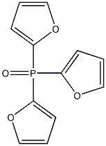 Tri(2-furanyl)phosphine oxide Struktur