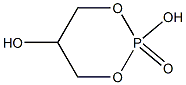 2,5-Dihydroxy-1,3,2-dioxaphosphorinane 2-oxide Struktur