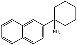 1-(2-Naphthalenyl)cyclohexanamine Struktur