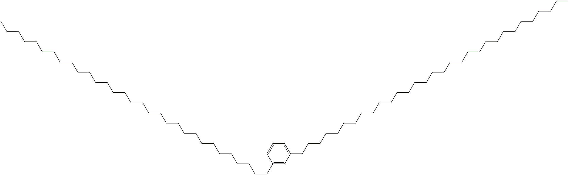 1,3-Di(hentriacontan-1-yl)benzene Struktur