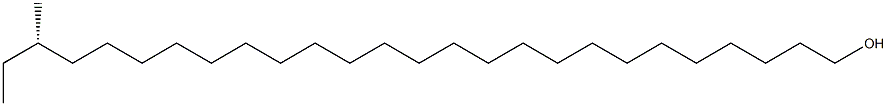 [S,(+)]-24-Methyl-1-hexacosanol Struktur