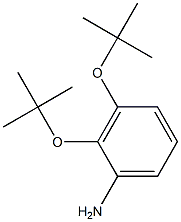 2,3-Di-tert-butoxyaniline Struktur