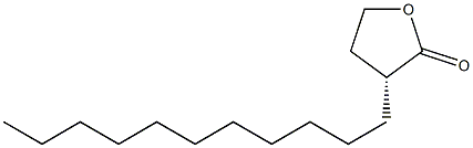 (R)-3-Undecyldihydrofuran-2(3H)-one Struktur