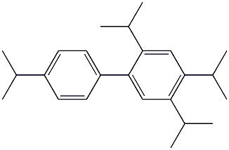 4,2',4',5'-Tetraisopropyl-1,1'-biphenyl Struktur