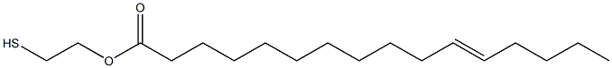 11-Hexadecenoic acid 2-mercaptoethyl ester Struktur