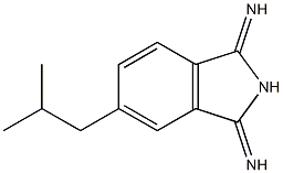 5-Isobutyl-1,3-diiminoisoindoline Struktur