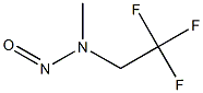 N-Methyl-N-nitroso-2,2,2-trifluoroethanamine Struktur