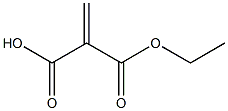 Methylenemalonic acid hydrogen 1-ethyl ester Struktur