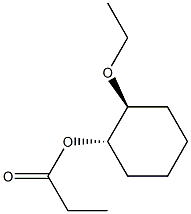 (1S,2S)-2-Ethoxycyclohexanol propionate Struktur