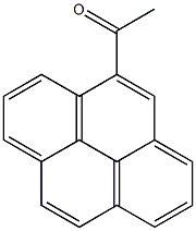 4-Acetylpyrene Struktur