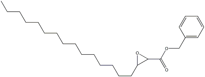 2,3-Epoxystearic acid benzyl ester Struktur