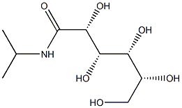 N-Isopropyl-D-gluconamide Struktur