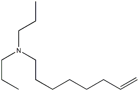 N,N-Dipropyl-7-octen-1-amine Struktur